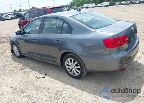 2013 Volkswagen Jetta 2.5L Se from USA, damaged, VIN 3VWDP7AJ4DM270751